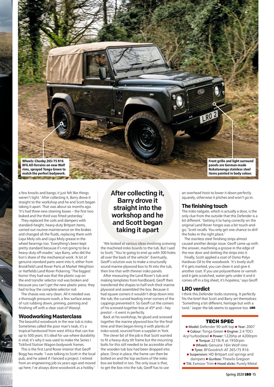 Land Rover Owner Preview Pages