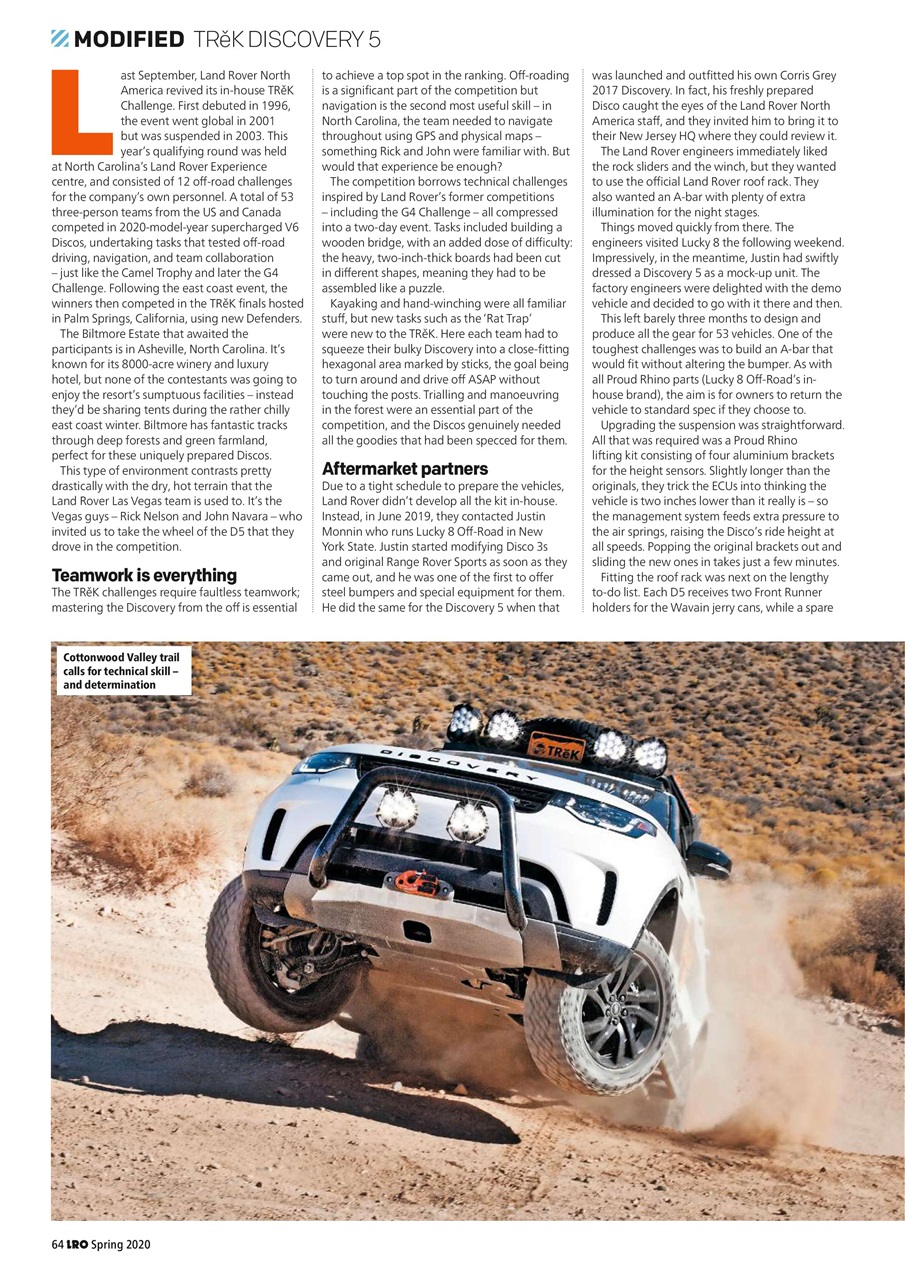 Land Rover Owner Preview Pages