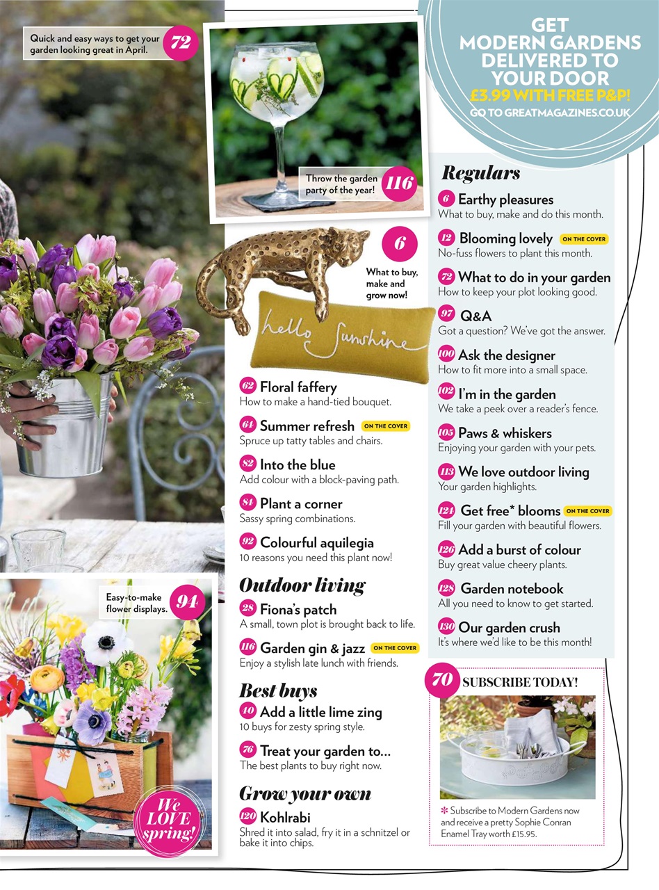 Modern Gardens Preview Pages