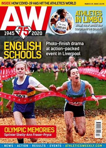 AW – Athletics Weekly Magazine issue March 19 2020