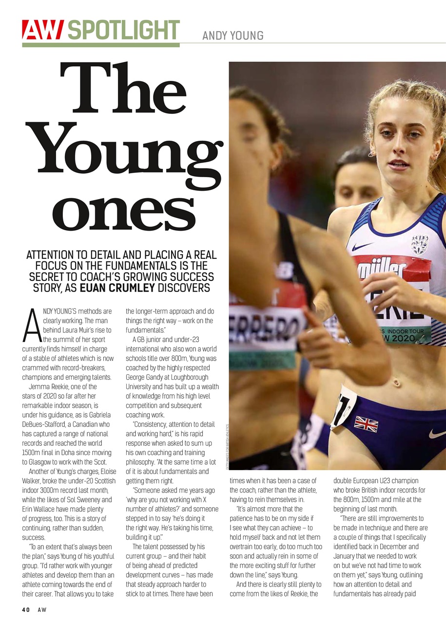 AW – Athletics Weekly Magazine Preview Pages