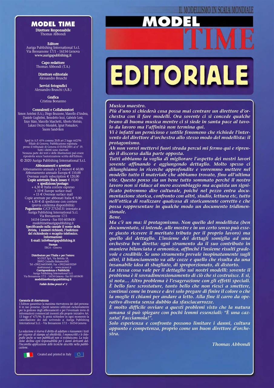 Model Time Preview Pages