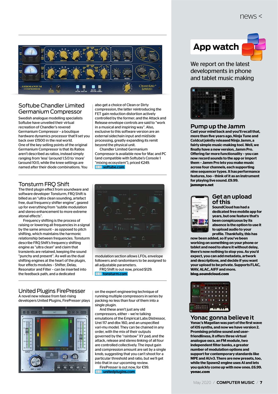 Computer Music Preview Pages