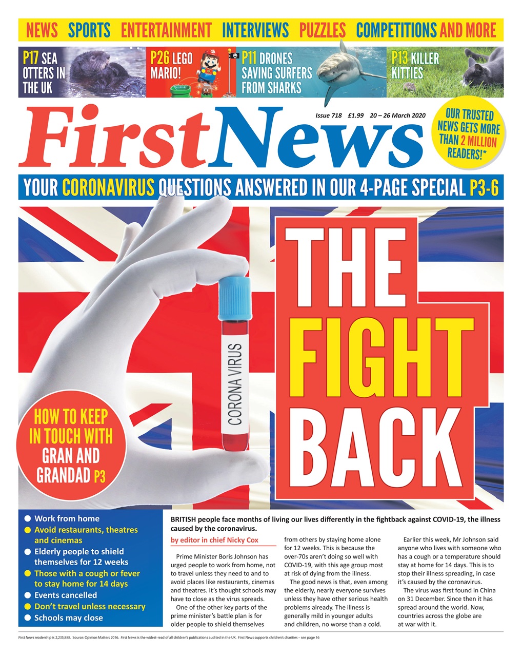 First News Preview Pages