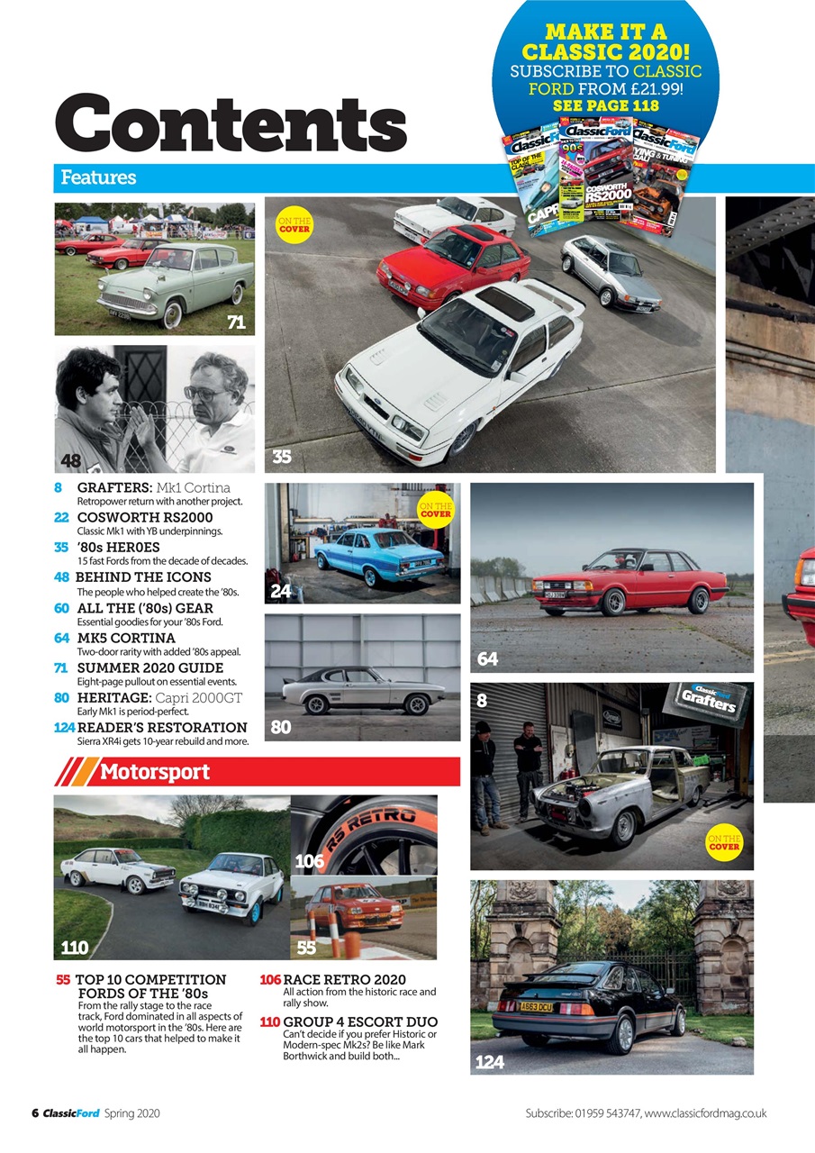 Classic Ford Preview Pages