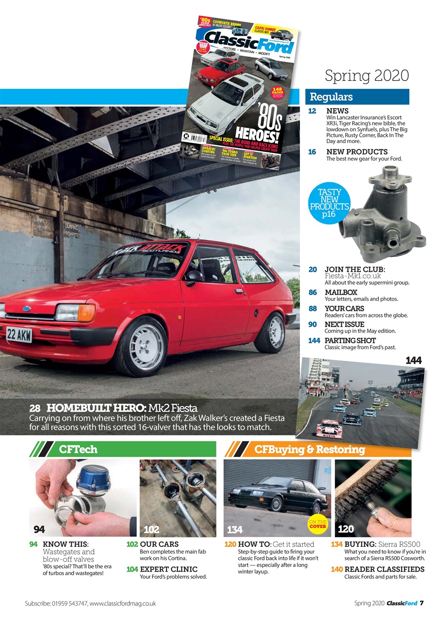 Classic Ford Preview Pages