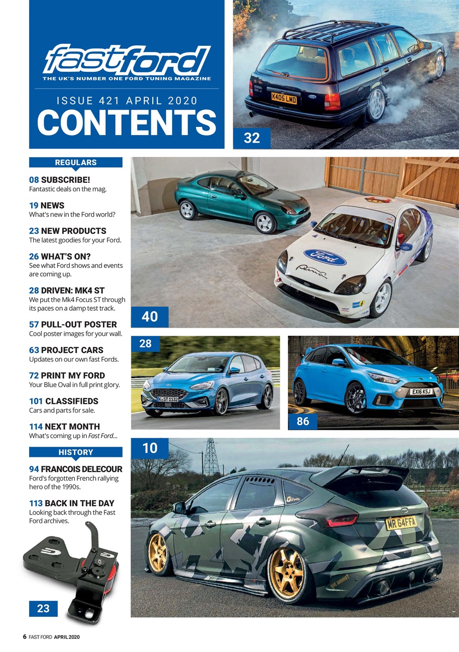 Fast Ford Preview Pages