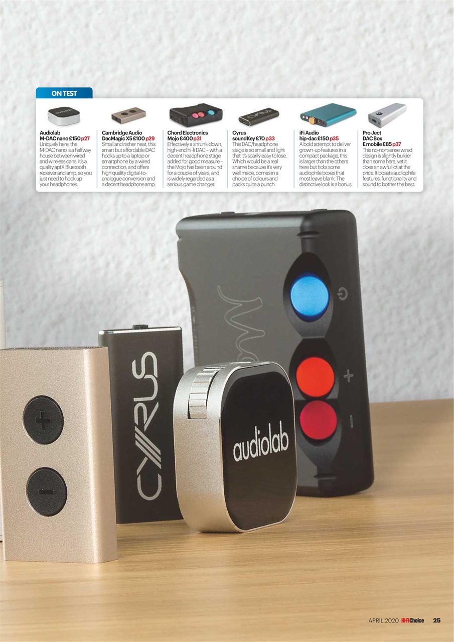 Hi-Fi Choice Preview Pages