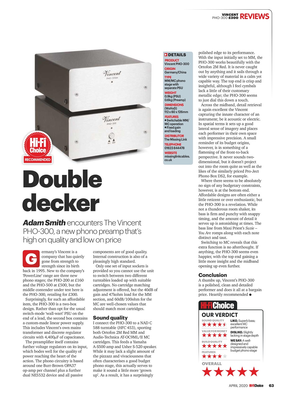 Hi-Fi Choice Preview Pages