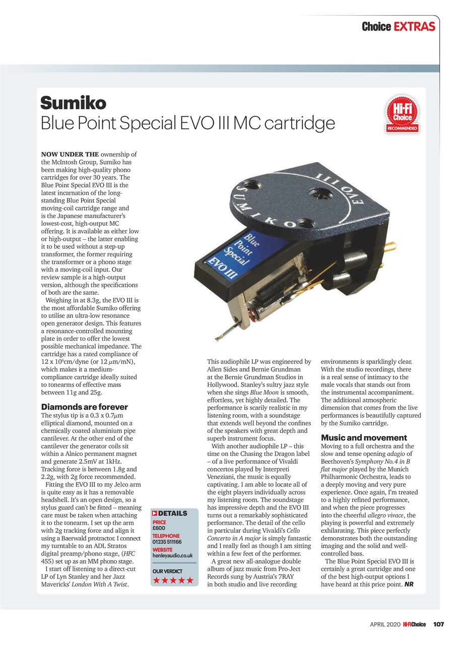 Hi-Fi Choice Preview Pages