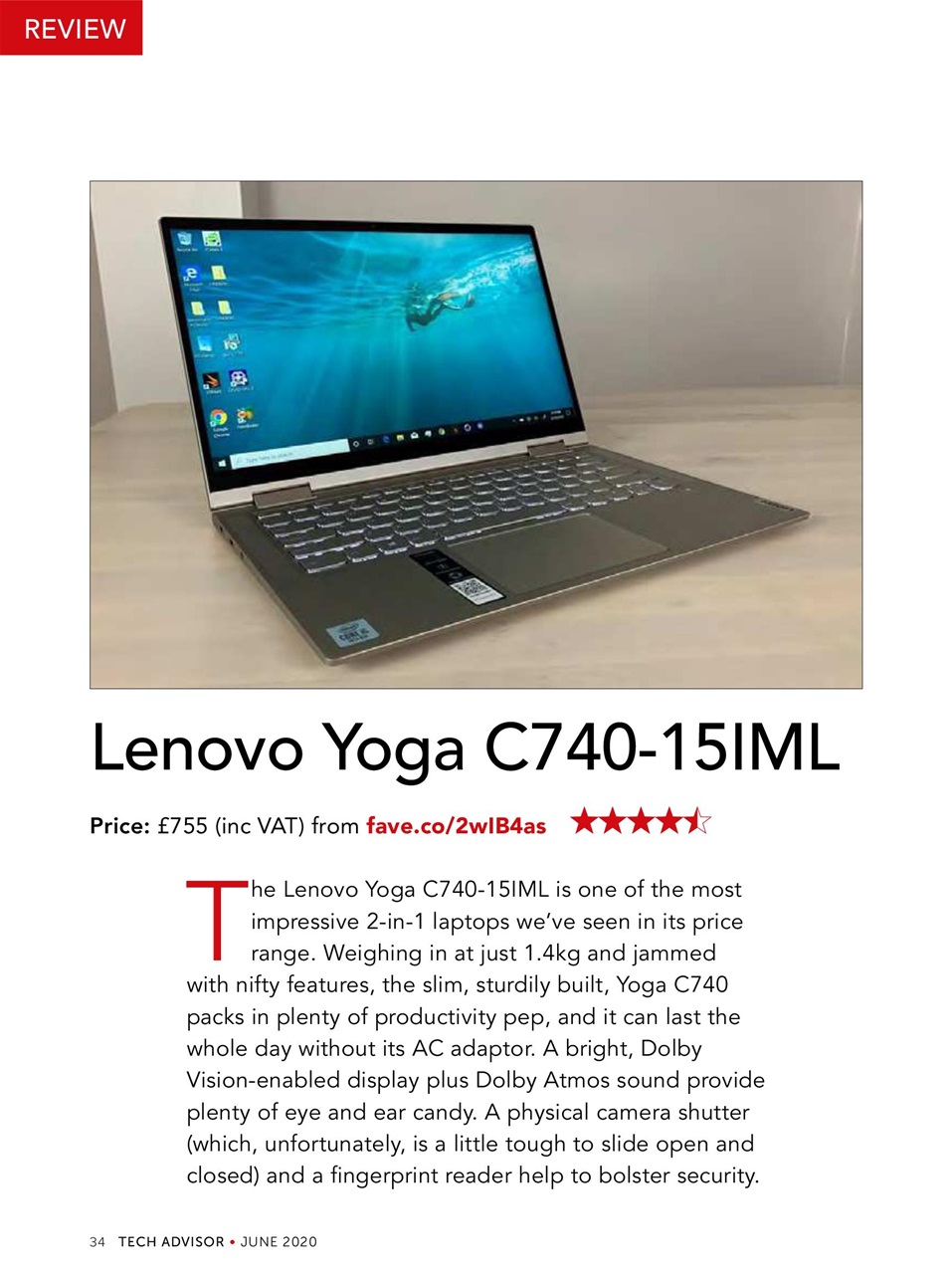 Tech Advisor Preview Pages