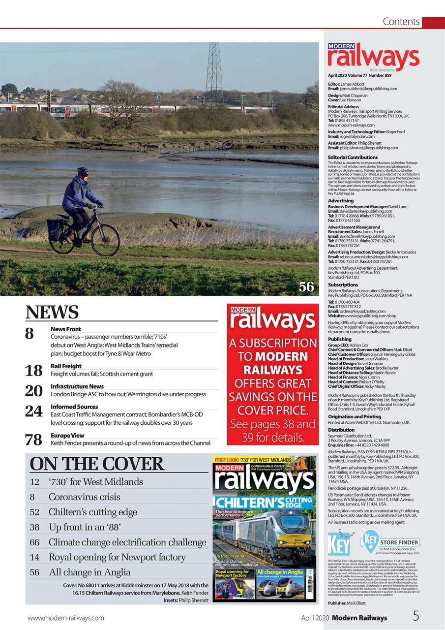 Modern Railways Preview Pages