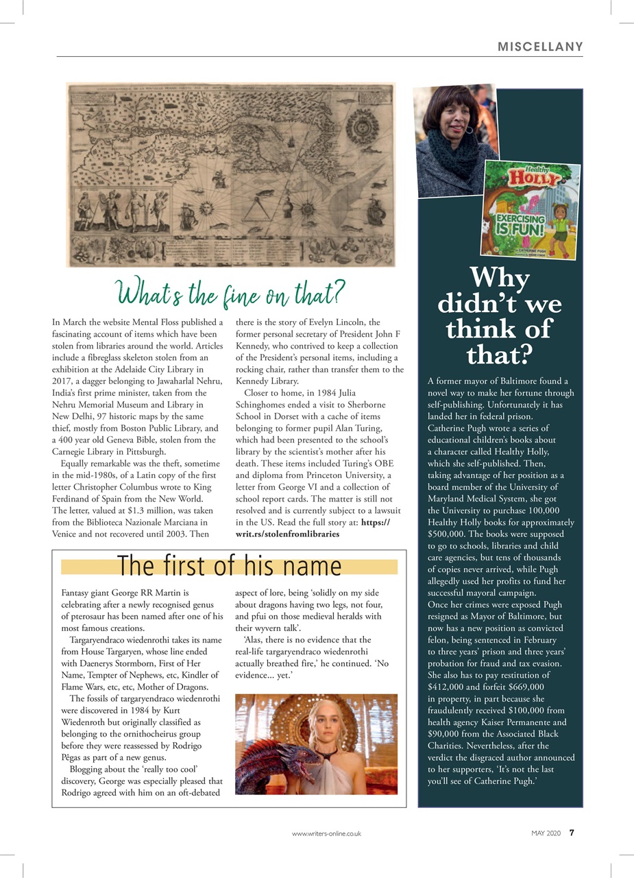 Writing Magazine Preview Pages