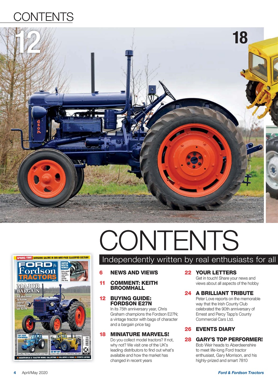 Ford & Fordson Preview Pages