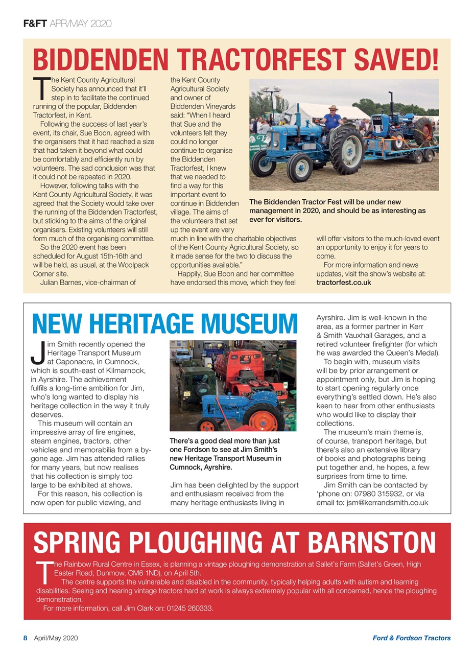 Ford & Fordson Preview Pages