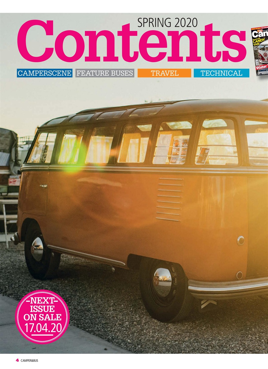 VW Camper Preview Pages