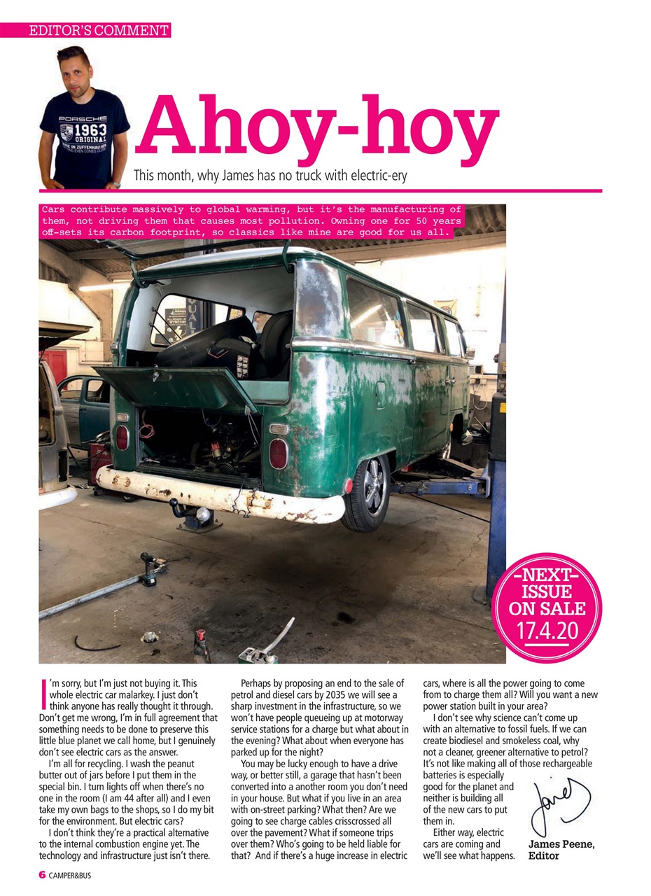 VW Camper Preview Pages