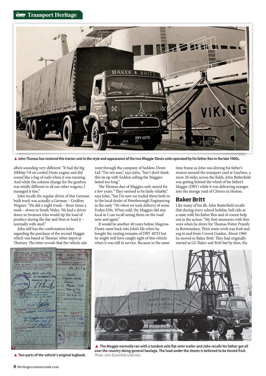 Heritage Commercials Magazine Preview Pages