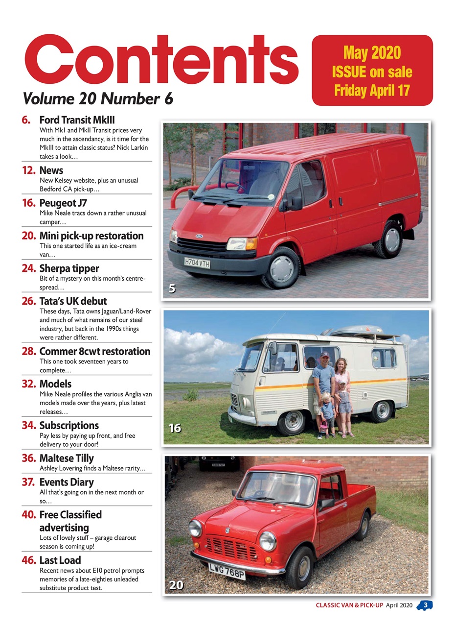 Classic Van & Pick-up Preview Pages