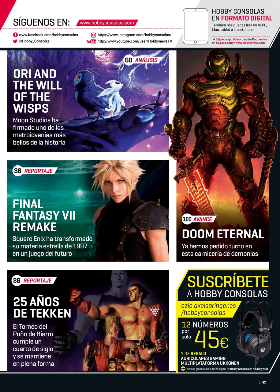 Hobby Consolas Preview Pages