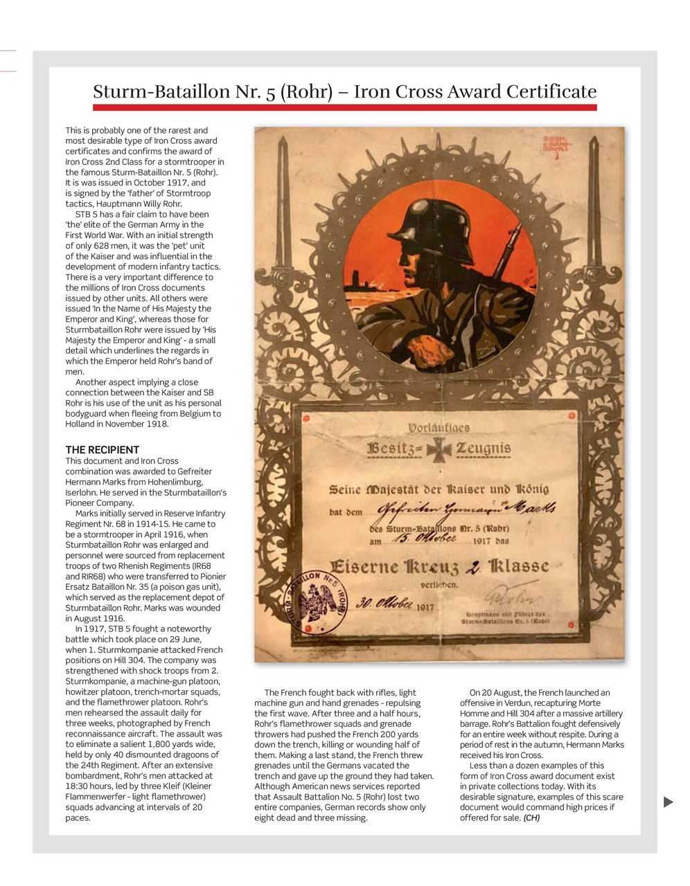 Iron Cross Preview Pages