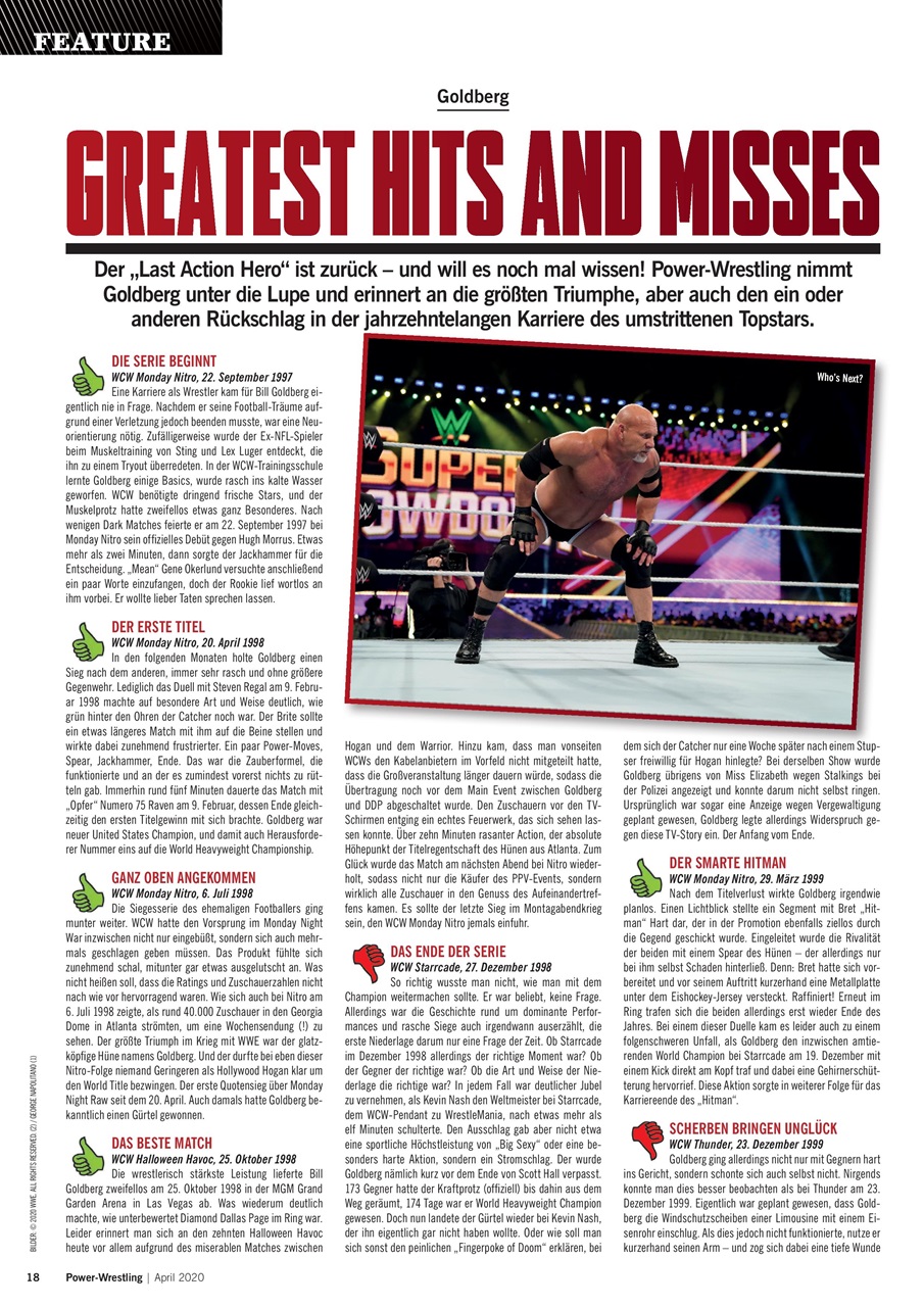 Power-Wrestling Preview Pages