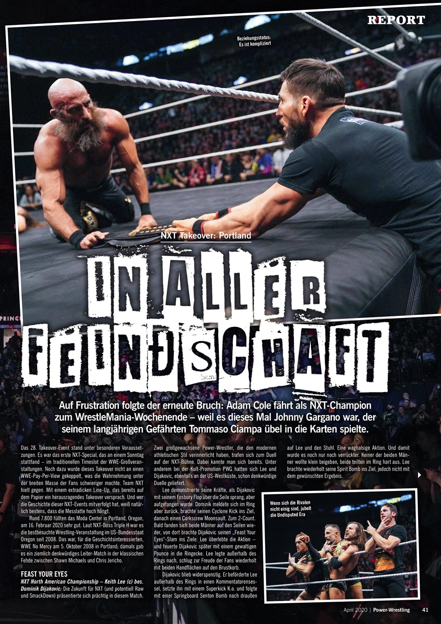 Power-Wrestling Preview Pages