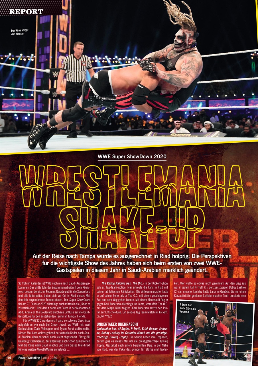 Power-Wrestling Preview Pages