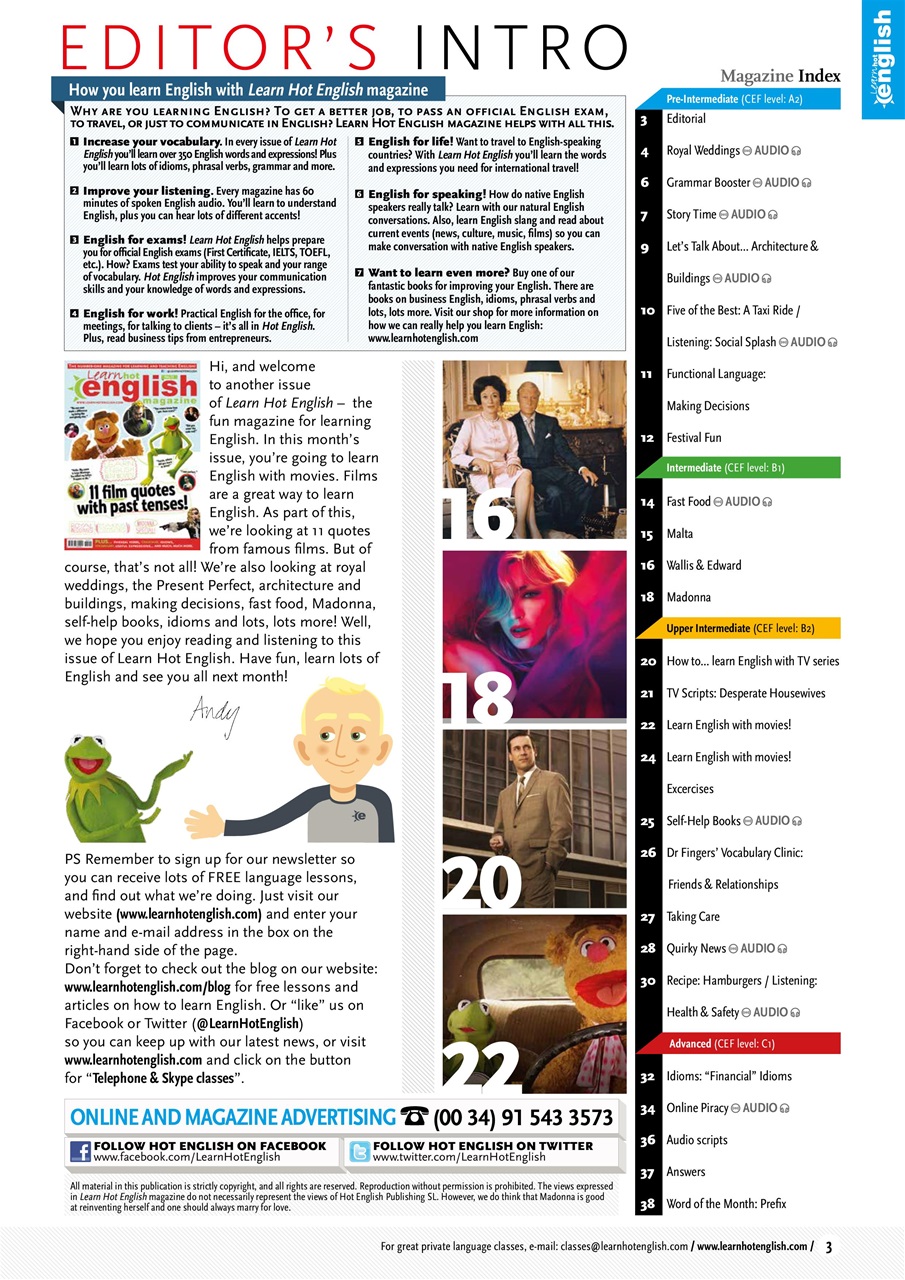 Learn Hot English Preview Pages