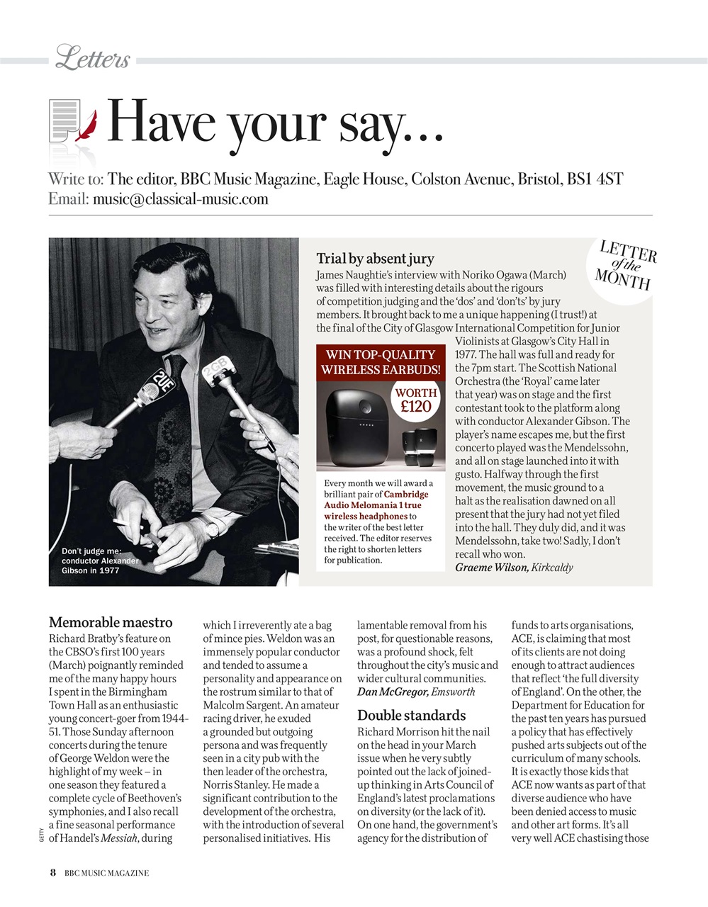 BBC Music Magazine Preview Pages