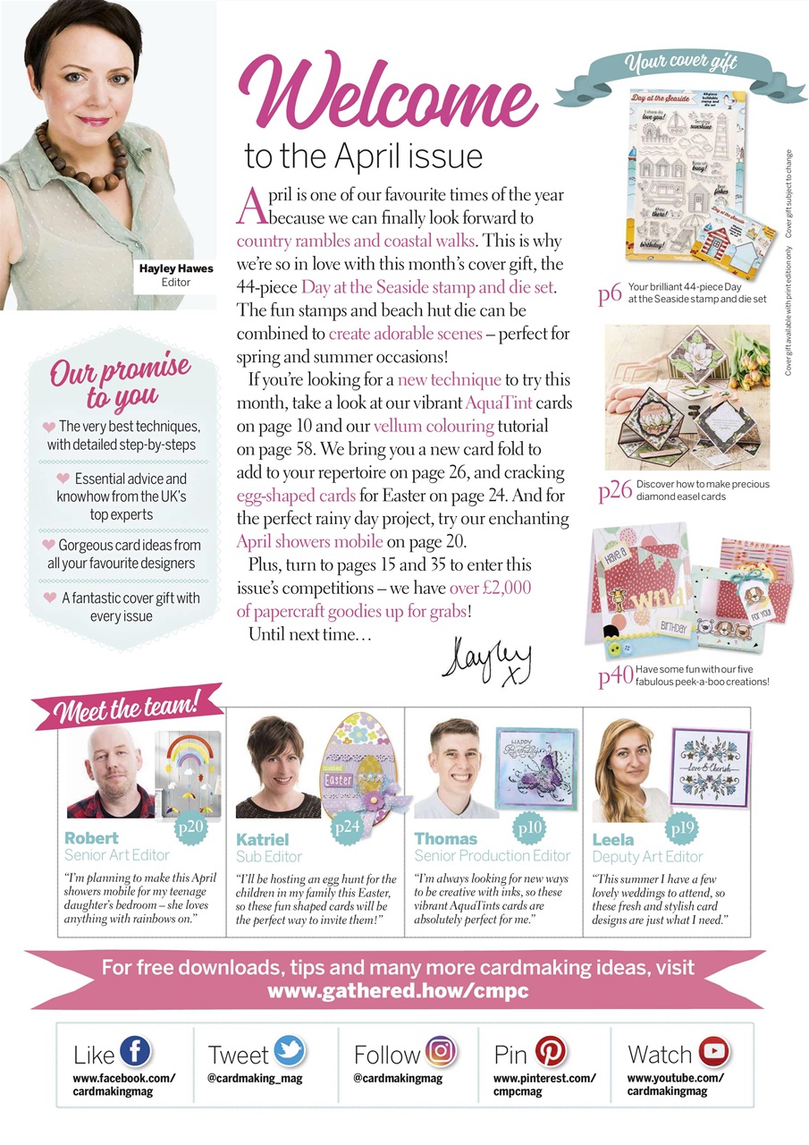 Cardmaking & Papercraft Preview Pages