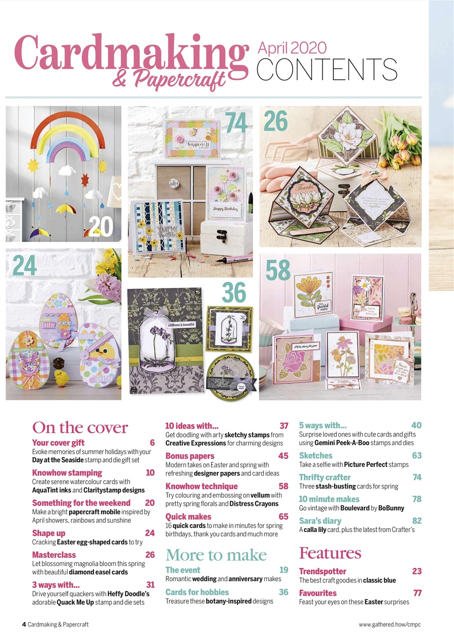 Cardmaking & Papercraft Preview Pages