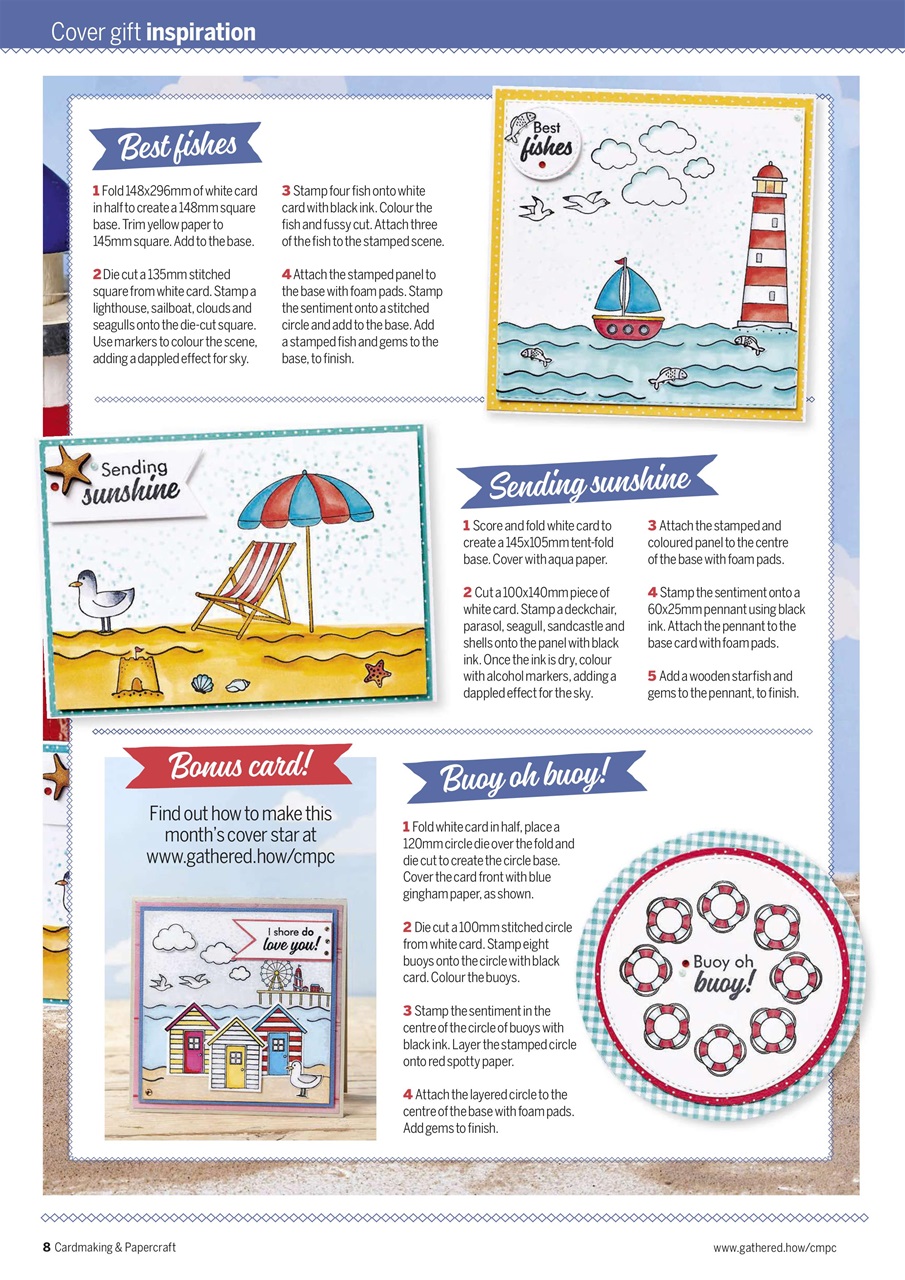 Cardmaking & Papercraft Preview Pages