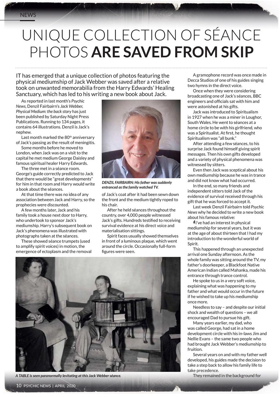 Psychic News Preview Pages