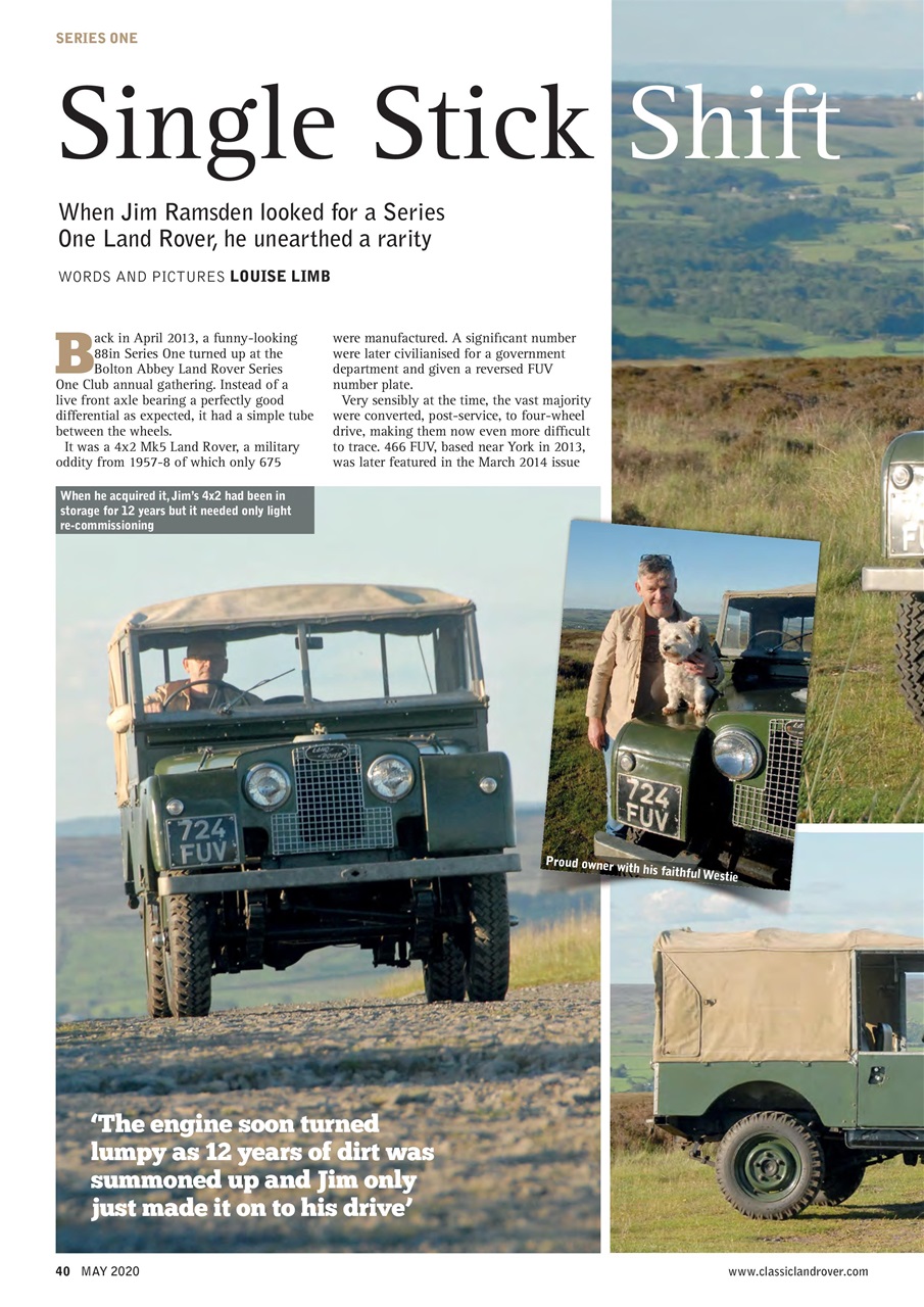 Classic Land Rover Magazine Preview Pages