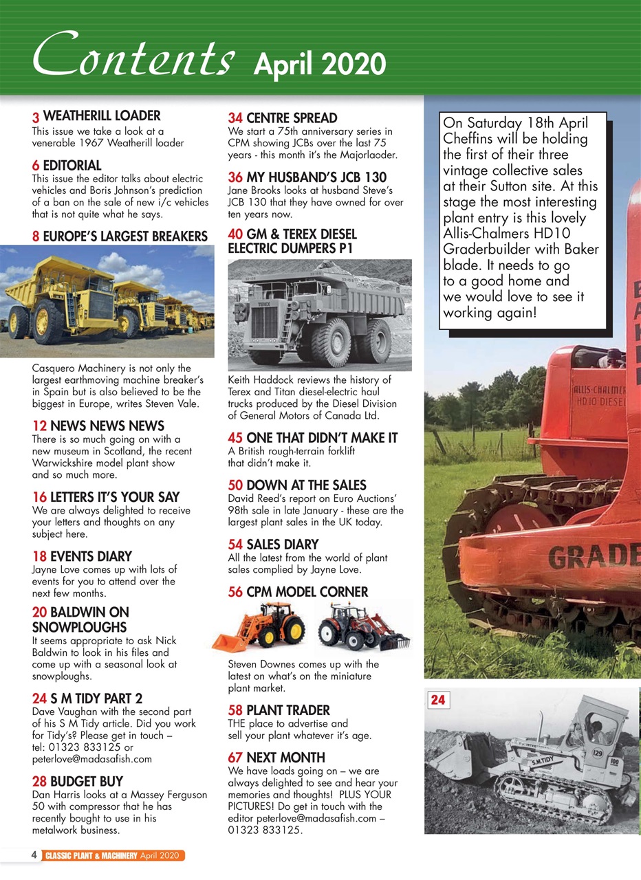 Classic Plant & Machinery Preview Pages