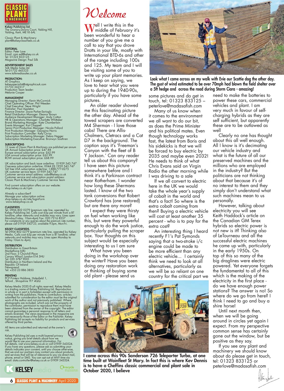 Classic Plant & Machinery Preview Pages