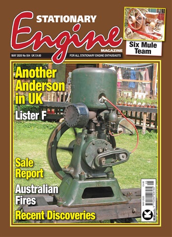 Stationary Engine issue May 2020
