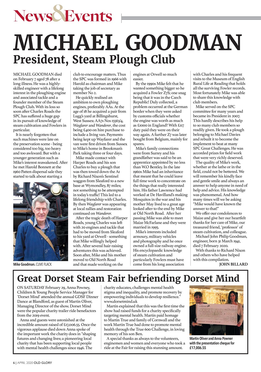 Old Glory Magazine Preview Pages