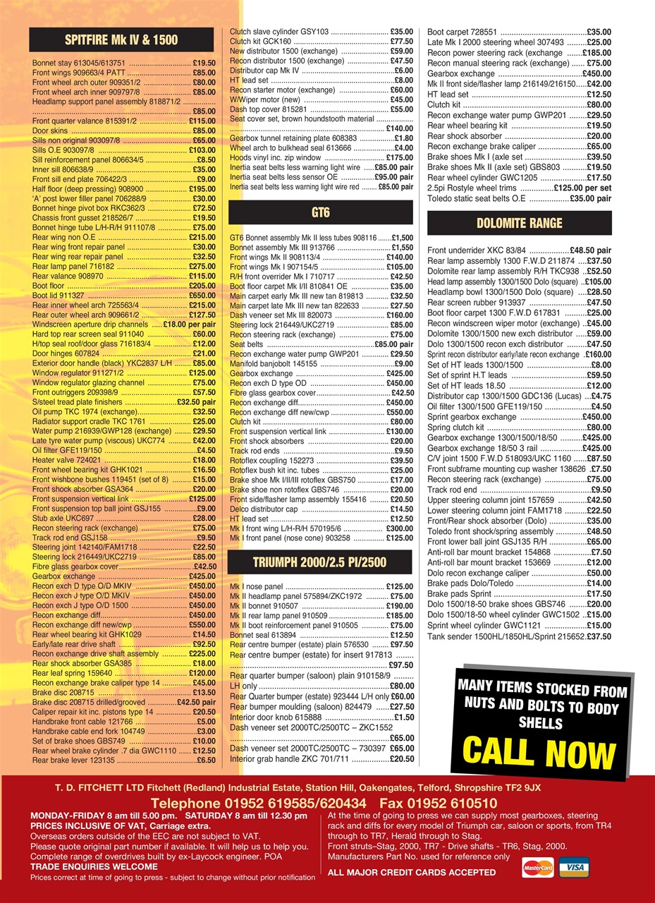 Triumph World Preview Pages