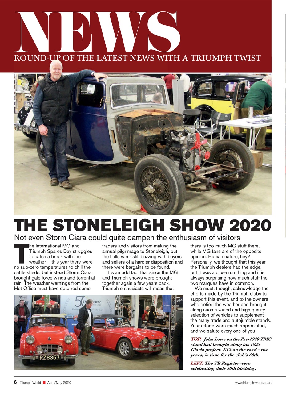 Triumph World Preview Pages