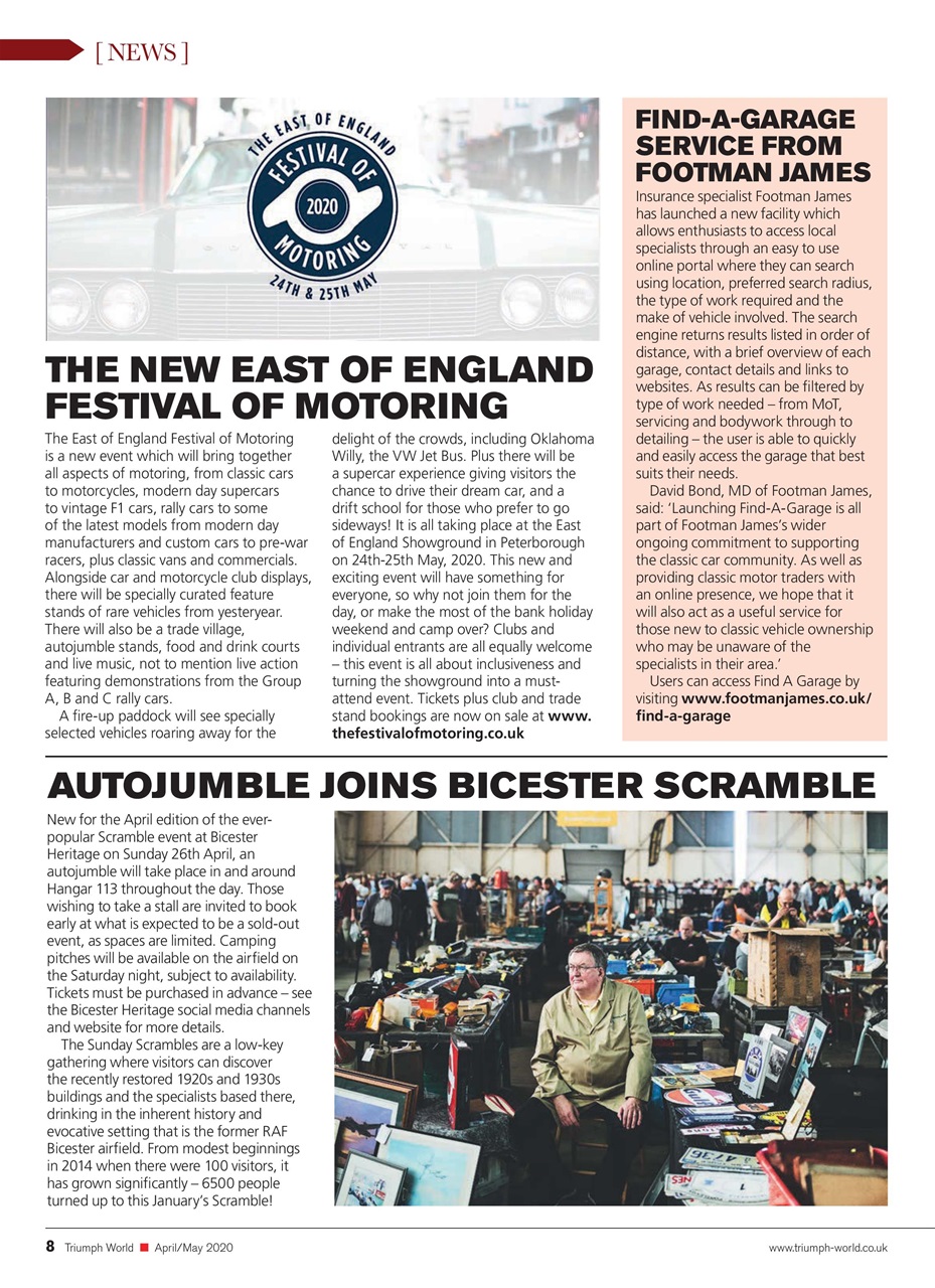 Triumph World Preview Pages