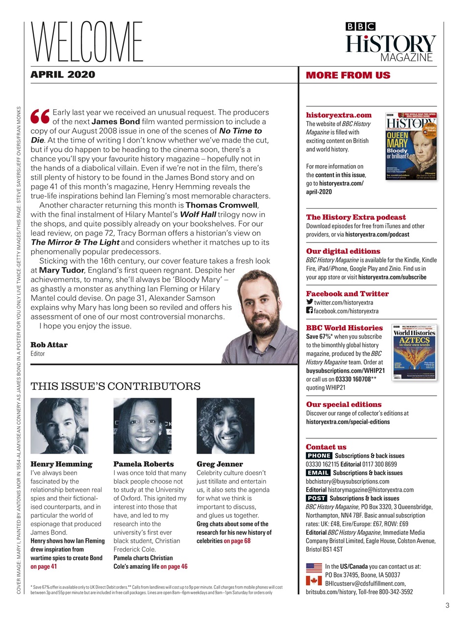 History Extra Magazine Preview Pages