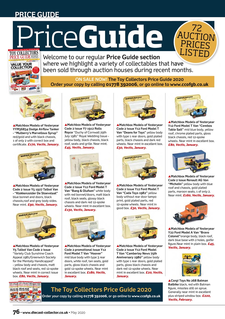 Diecast Collector Preview Pages