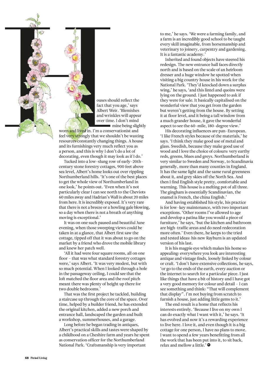 Period Living Magazine Preview Pages