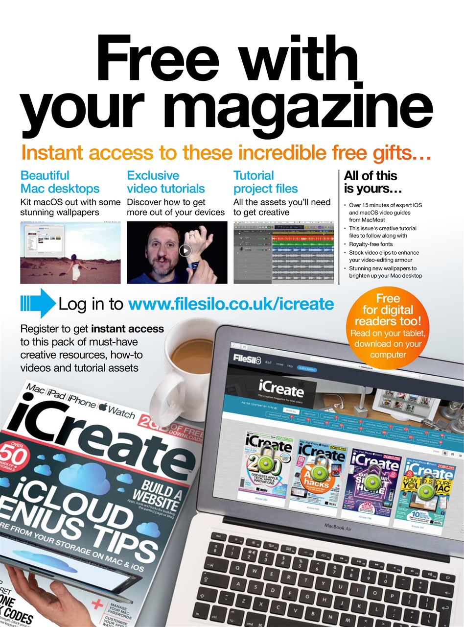 iCreate Preview Pages