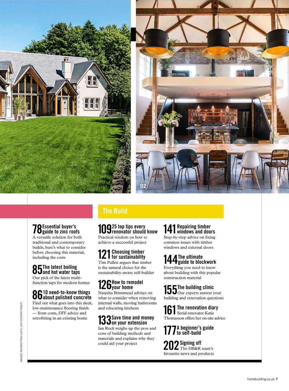 Homebuilding & Renovating Magazine Preview Pages