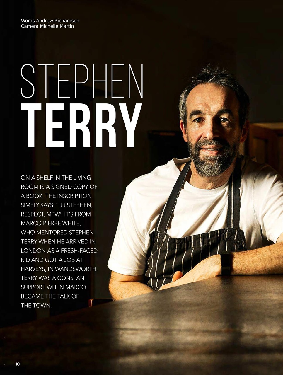 Chef & Restaurant Magazine Preview Pages