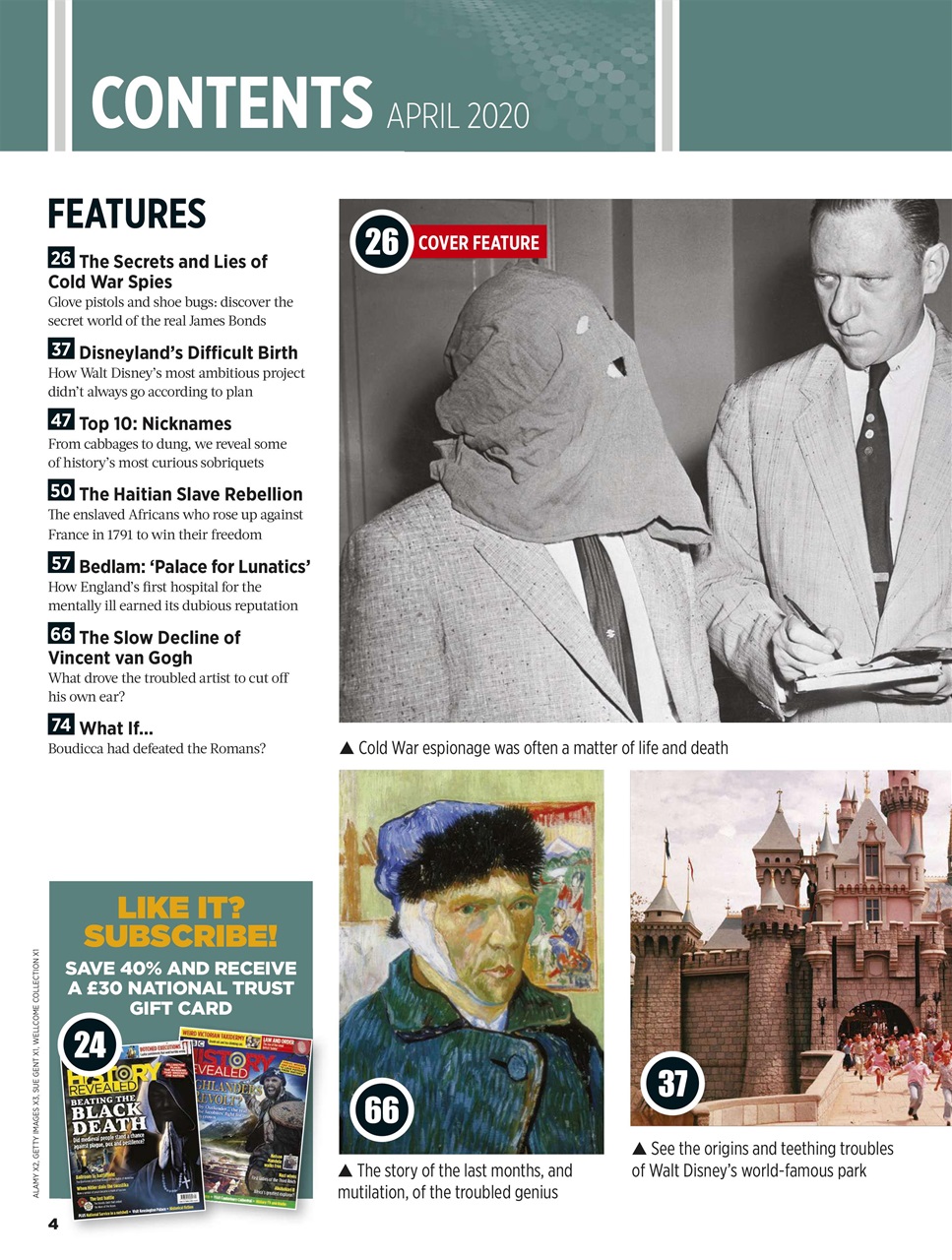 BBC History Revealed Magazine Preview Pages