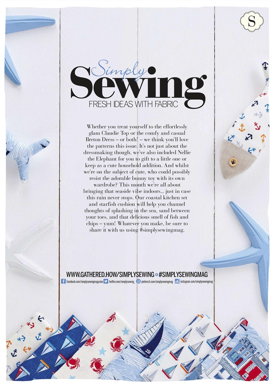 Simply Sewing Preview Pages